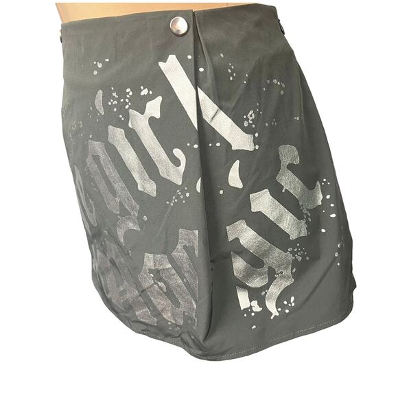 Ladies Graphic Printed 'The Girl Magic' Skort  SHEIN L  Rare Punk Skater Rocker - Picture 4 of 9